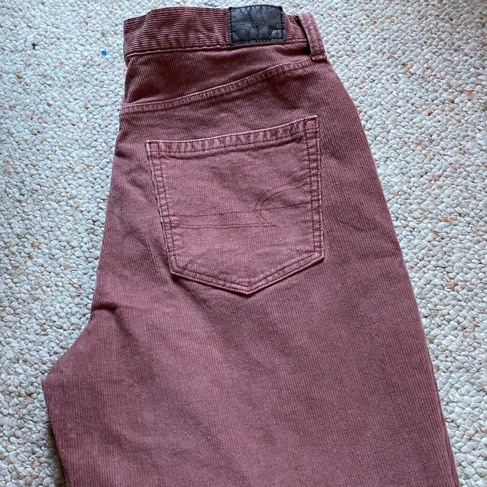 American Eagle Corduroy Mom Jeans